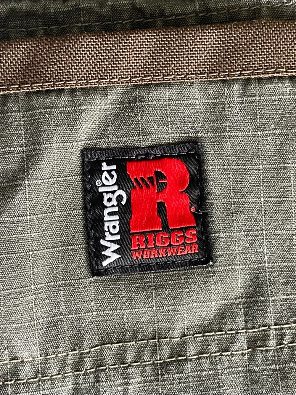 Wrangler Riggs Workwear Ripstop Cargo Pants Olive Green 30x30 103W060LD